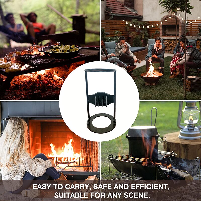 "Effizienter Holzspalter im Einsatz, sicherer Spaltprozess dank robustem Ring, ideal für Garten und Outdoor."