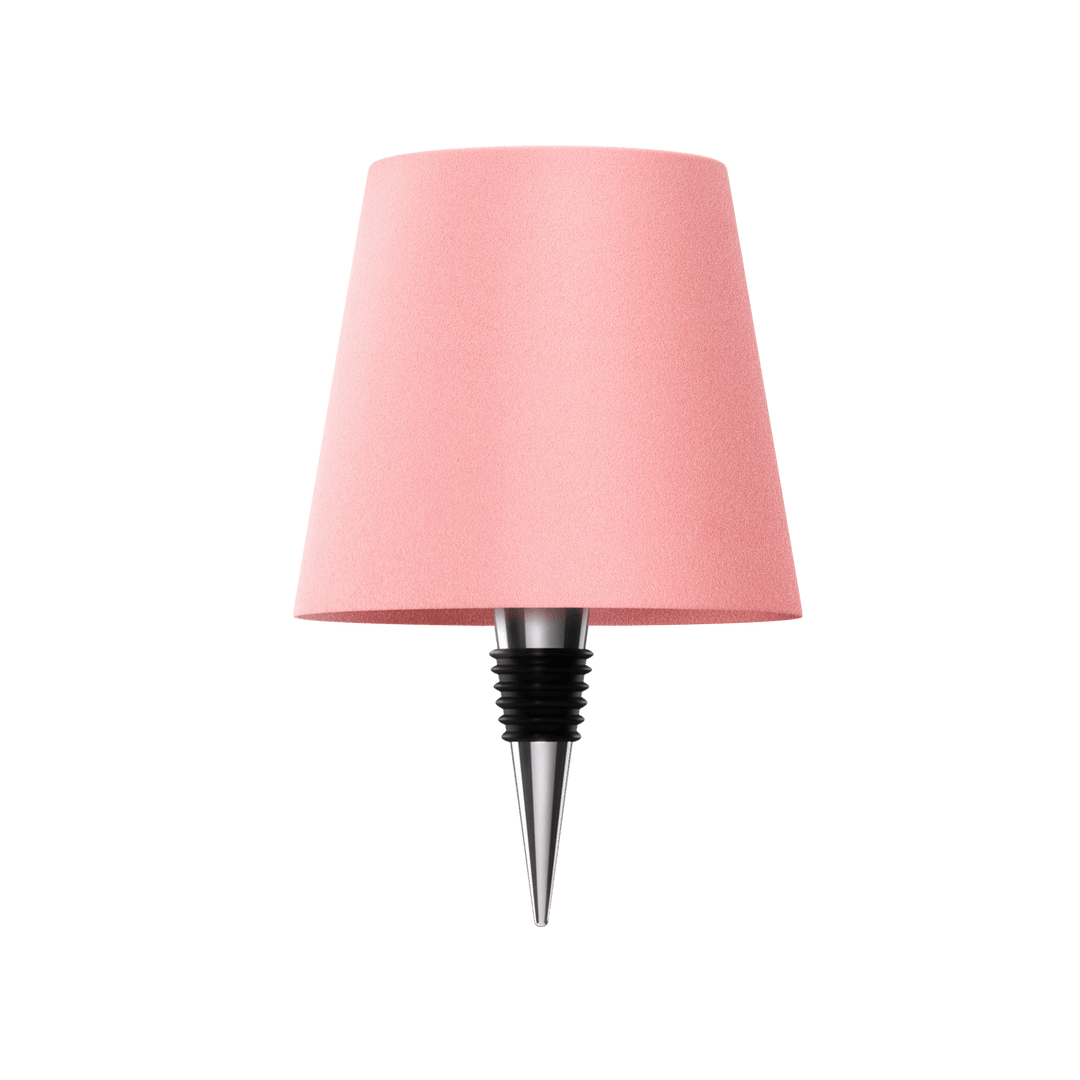 "Elegante LED-Lampe für Flaschen, kabellos, wiederaufladbar, erzeugt warmes Licht, ideal für nachhaltiges Wohndesign."