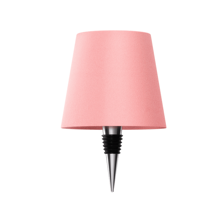 "Elegante LED-Lampe für Flaschen, kabellos, wiederaufladbar, erzeugt warmes Licht, ideal für nachhaltiges Wohndesign."