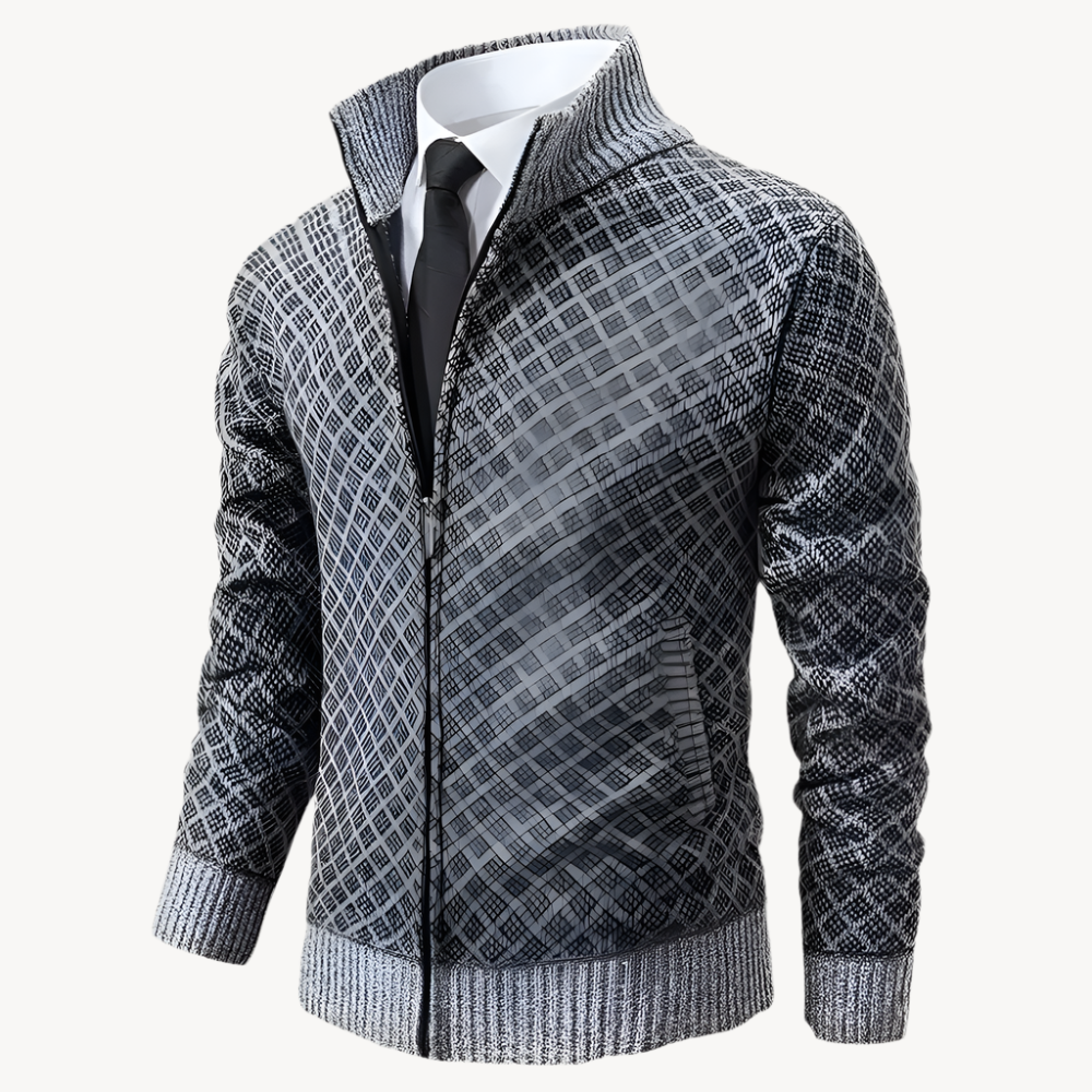 "Elegante Manuel Herrenjacke, klassische Ästhetik, modernes Design, ideal für formelle Anlässe und lässige Abende"