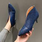 Königsblauer Stiletto