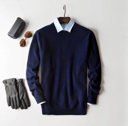 "Eleganter Herren-Kaschmirpullover, weiches Material, stilvolles Design, in verschiedenen Farben, zeitlos und luxuriös."