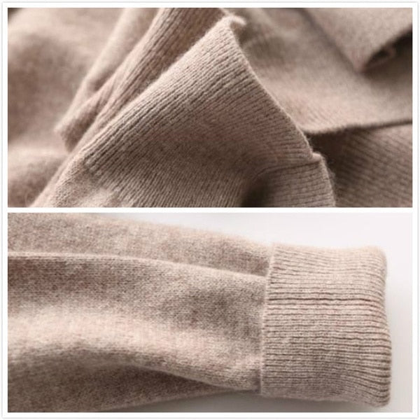 "Eleganter Herren-Kaschmirpullover, weiches Material, stilvolles Design, in verschiedenen Farben, zeitlos und luxuriös."