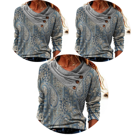 "Eleganter Pullover mit Umschlagkragen, weich, komfortabel, trendig, vielseitig für jeden Anlass, Männerbekleidung"