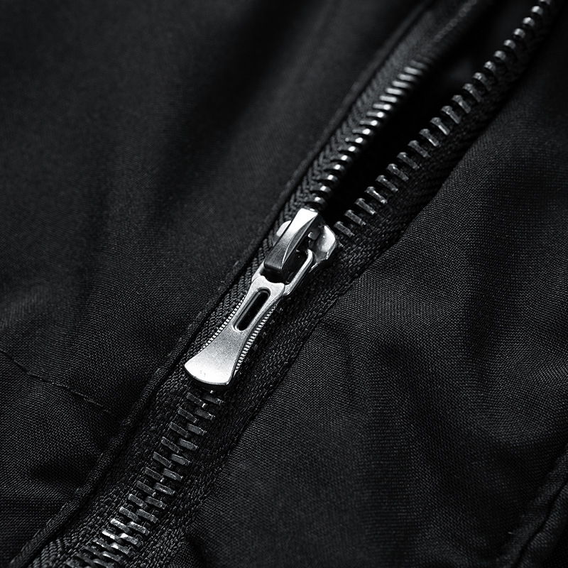 Eleganter, wasserdichter Herren Parka mit Kapuze in Dunkelblau, ideal für stilvollen Winterschutz. Perfekt für jedes Wetter.