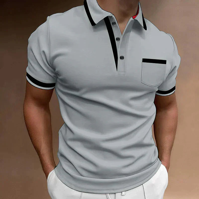 "Elegantes Herren Polo Shirt, zeitloses Design, erstklassiges Material, klassische Passform, vielseitig für jeden Anlass."