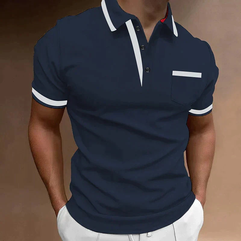 "Elegantes Herren Polo Shirt, zeitloses Design, erstklassiges Material, klassische Passform, vielseitig für jeden Anlass."