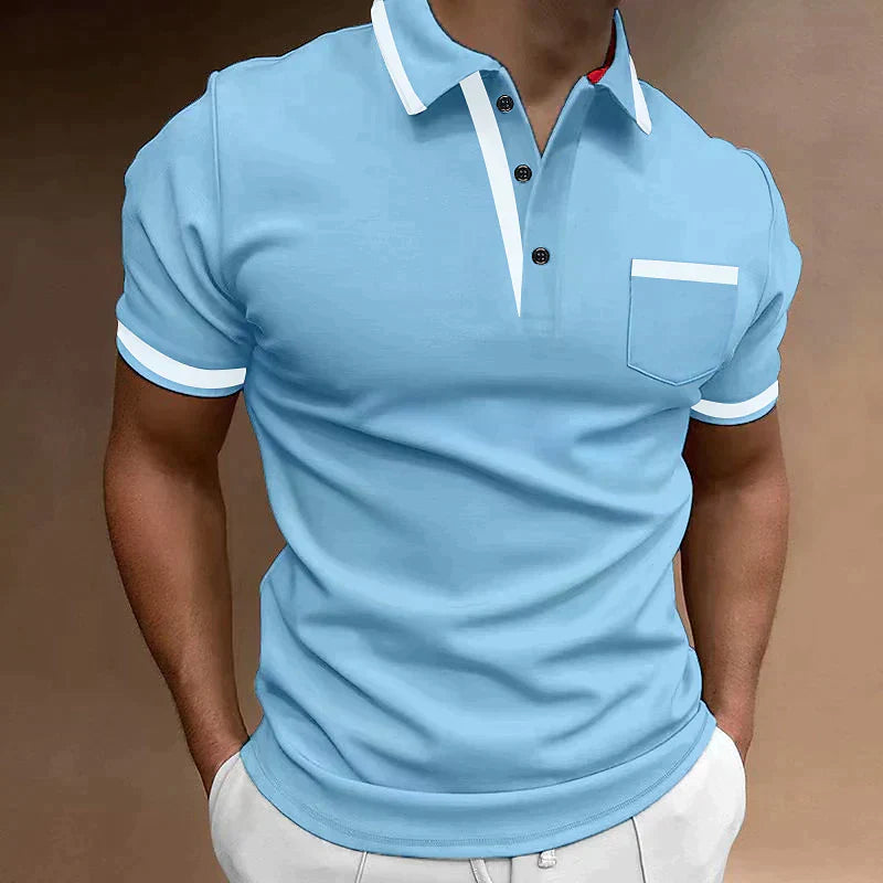 "Elegantes Herren Polo Shirt, zeitloses Design, erstklassiges Material, klassische Passform, vielseitig für jeden Anlass."