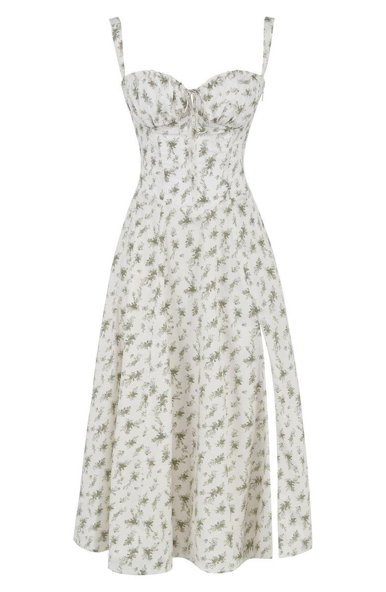 Elegantes Midikleid mit Korsett-Design, betont Taille, fließender Rock. Perfekt für elegante Anlässe in Blau, Rosa, Schwarz.