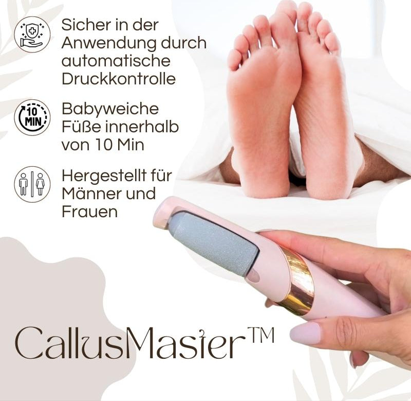 "Elektrischer Hornhautentferner mit ergonomischem Design und LED-Licht, ideal für Pediküre zu Hause, Beauty & Wellness"