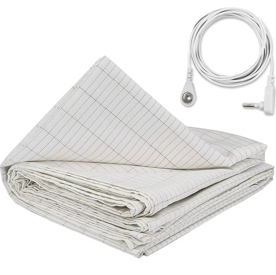 "Erdungs-Bettunterlage für heilenden Schlaf, lindert Schmerzen, fördert Wohlbefinden, Produkt für Zuhause & Garten."