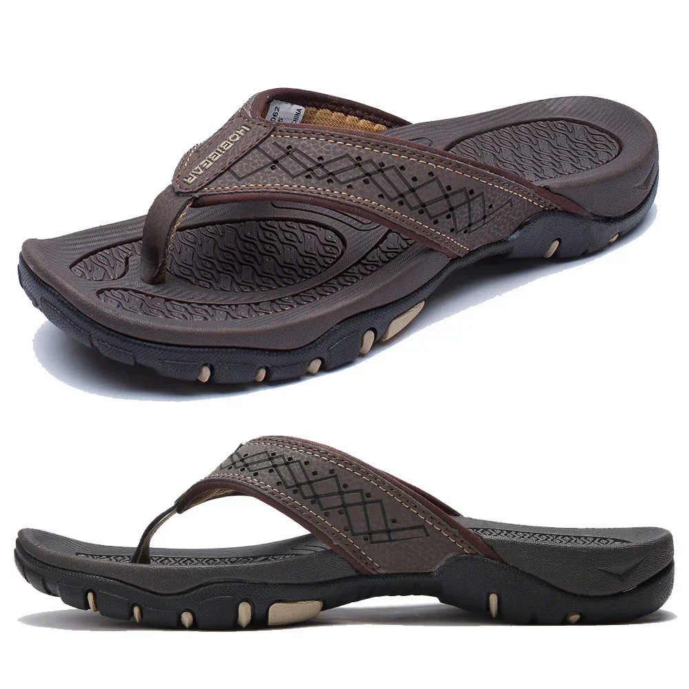 "Ergonomische Herren Slipper, bequem und stützend, verschiedene Farben, ideal für ganztägigen Komfort, atmungsaktiv."
