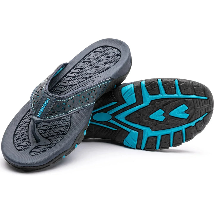 "Ergonomische Herren Slipper, bequem und stützend, verschiedene Farben, ideal für ganztägigen Komfort, atmungsaktiv."