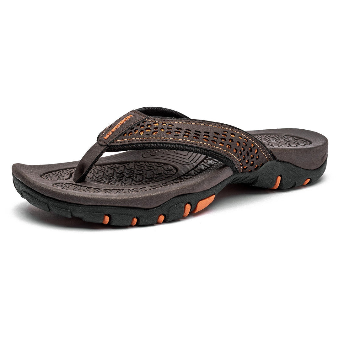 "Ergonomische Herren Slipper, bequem und stützend, verschiedene Farben, ideal für ganztägigen Komfort, atmungsaktiv."