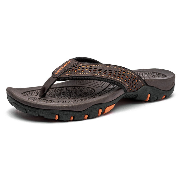 "Ergonomische Herren Slipper, bequem und stützend, verschiedene Farben, ideal für ganztägigen Komfort, atmungsaktiv."