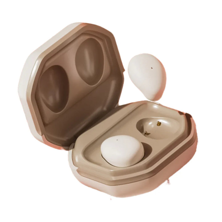 "Ergonomische schallisolierende Schlaf-Ohrstöpsel, blau, mit Ladebox für ruhige Nächte und effektive Lärmreduzierung."