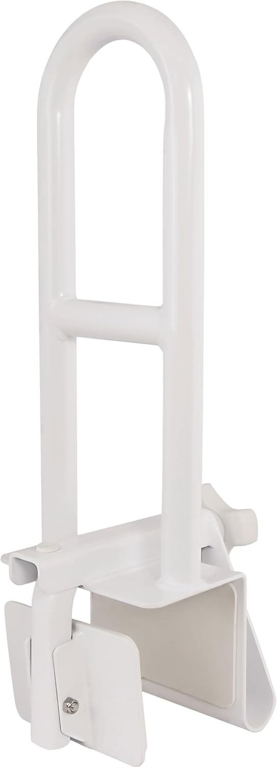 "Ergonomischer Badewannenhaltegriff für Senioren, bietet sicheren Halt im Badezimmer, verhindert Unfälle, einfache Montage."