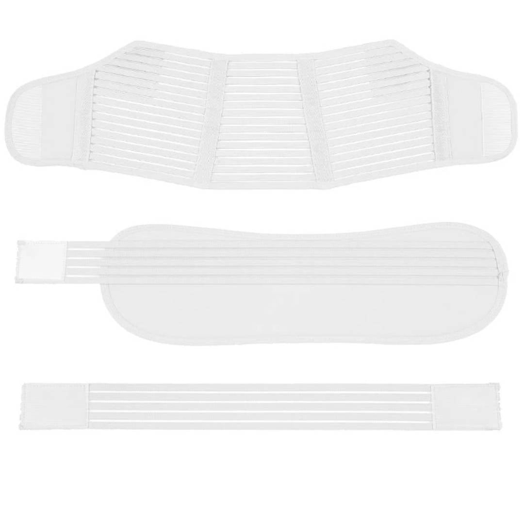 "Ergonomischer Schwangerschafts-Stützgürtel in Beige, bietet Rücken- und Bauchunterstützung für werdende Mütter."
