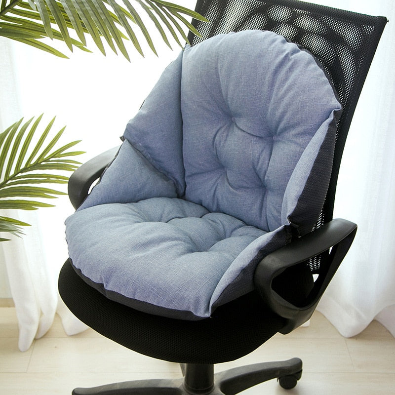 Ergonomisches Sitzkissen zur Schmerzlinderung, grau, für optimalen Komfort im Büro oder Zuhause, rutschfeste Unterseite