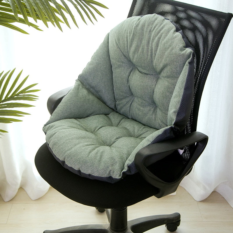 Ergonomisches Sitzkissen zur Schmerzlinderung, grau, für optimalen Komfort im Büro oder Zuhause, rutschfeste Unterseite