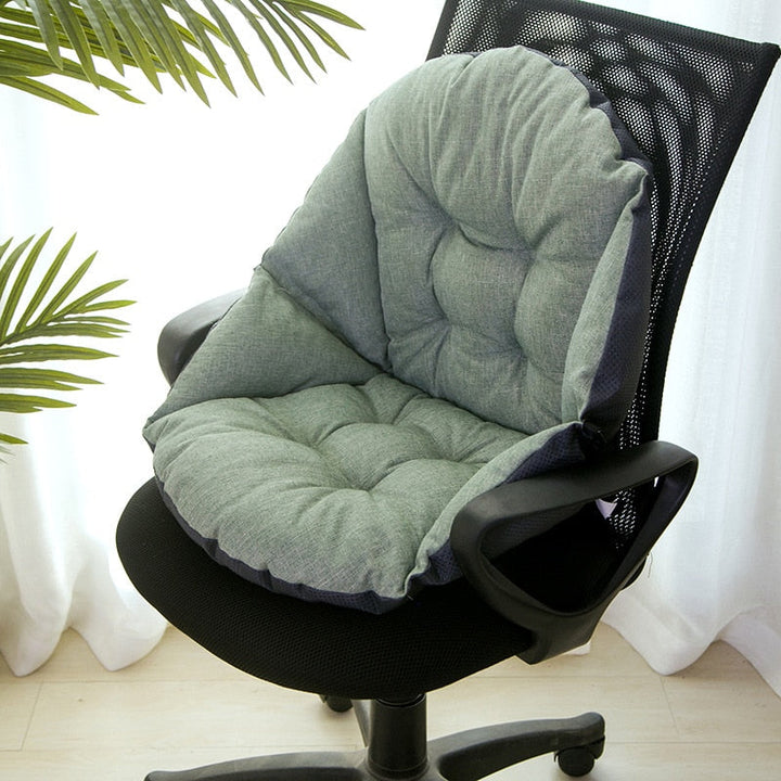 Ergonomisches Sitzkissen zur Schmerzlinderung, grau, für optimalen Komfort im Büro oder Zuhause, rutschfeste Unterseite