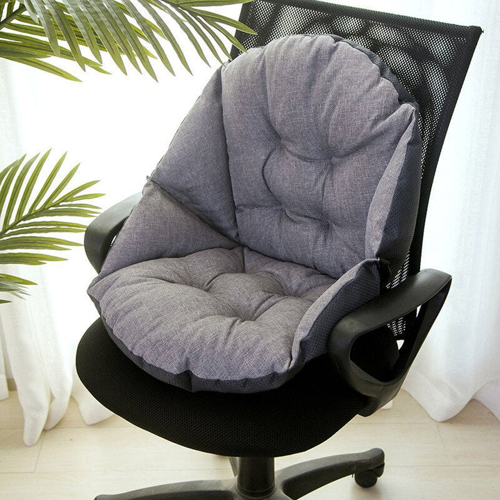 Ergonomisches Sitzkissen zur Schmerzlinderung, grau, für optimalen Komfort im Büro oder Zuhause, rutschfeste Unterseite