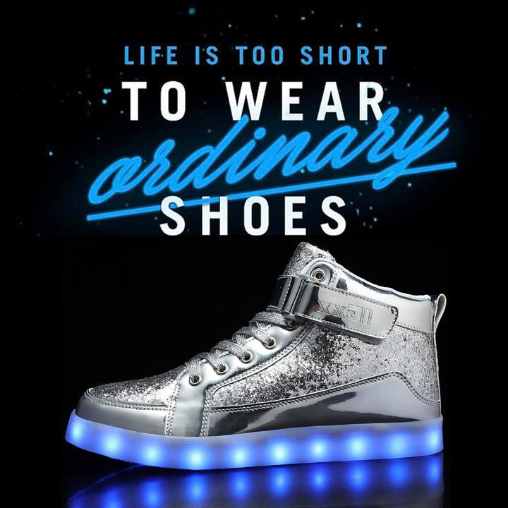 LED-Sneaker mit Akku-Beleuchtung: Modisch & Funktional