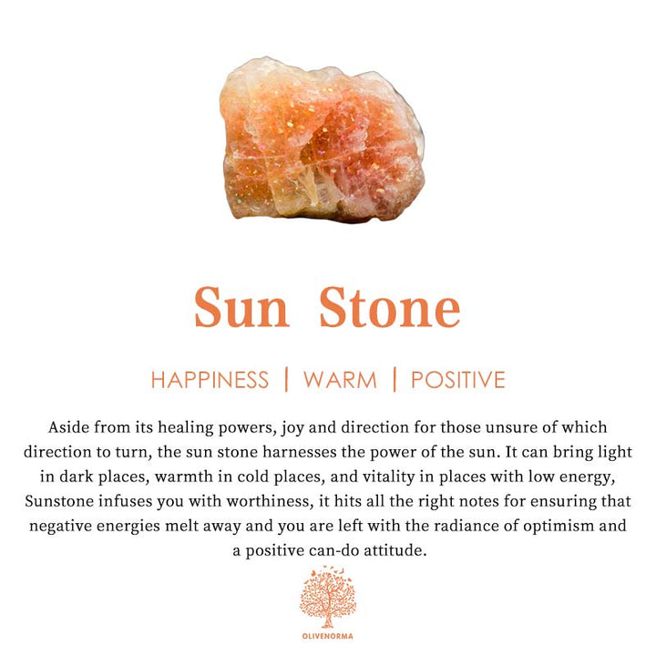 Sonnenstein Kristall, orange, Heilstein, Energie, Positivität, Wärme, Glück, spirituell