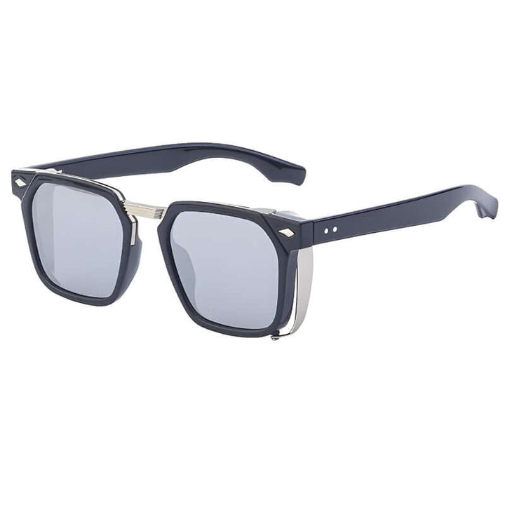 Sonnenbrille mit geometrischem Rahmen - UV400 Schutz