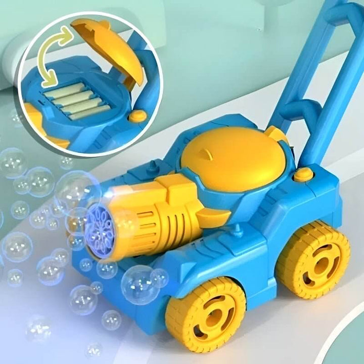 Kinder Seifenblasen Spielzeugwagen mit LED Licht & Sound