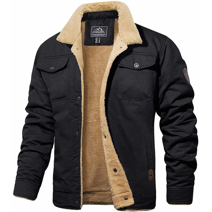 Herren Vintage Bomberjacke: Warme & Stilvolle Winterjacke