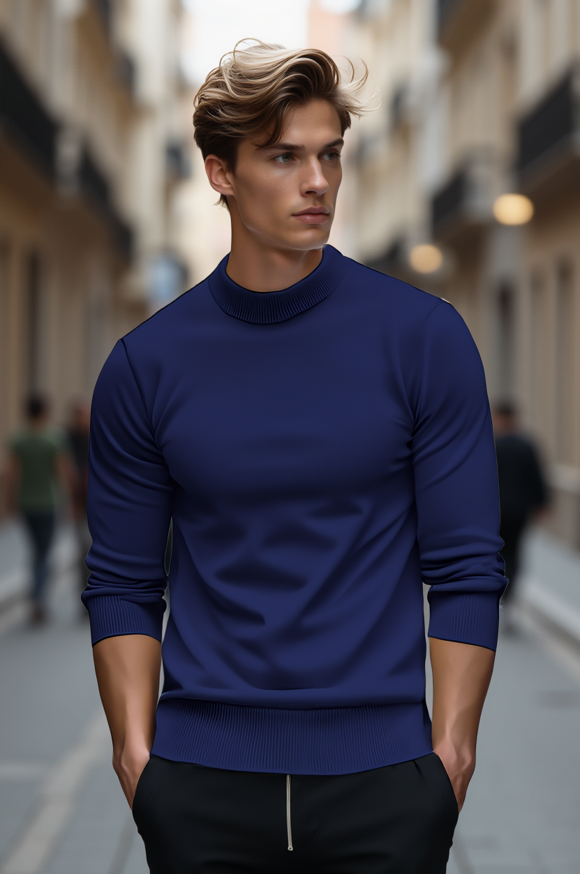 Stilvoller Herren-Pullover | Weiche Baumwolle | Komfort & Stil