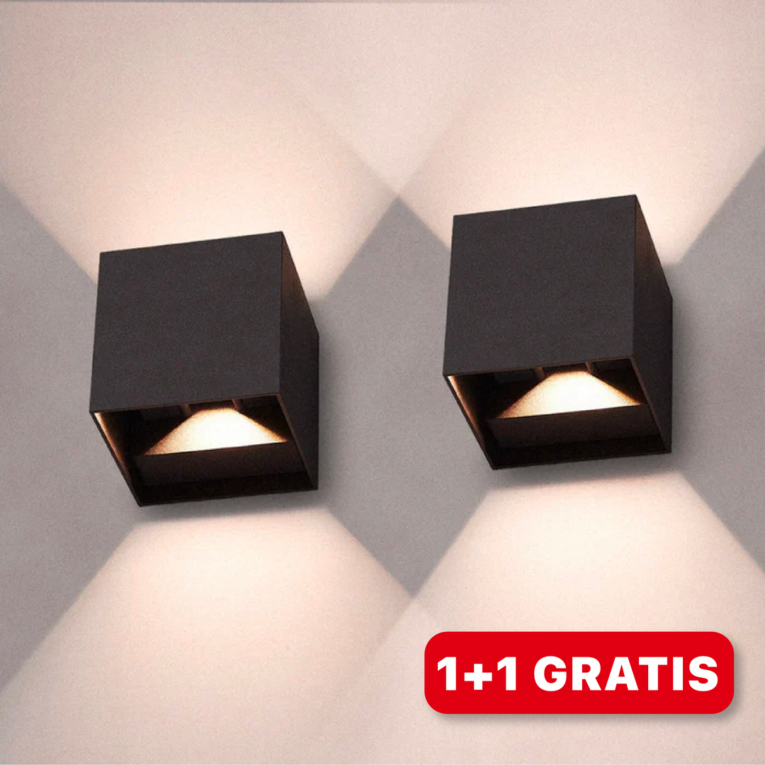 Kabellose LED-Wandleuchte DuoGlow für jedes Zimmer