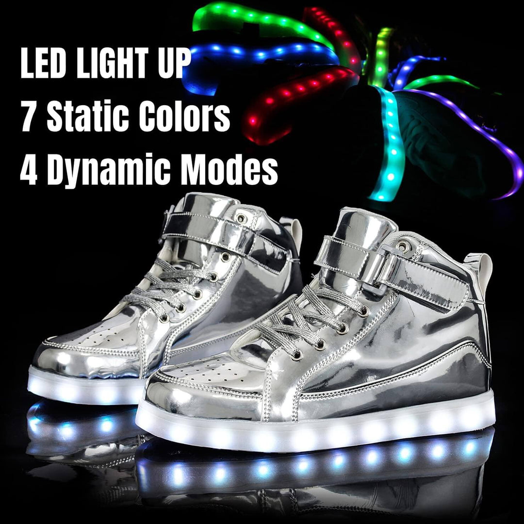 LED-Sneaker mit Akku-Beleuchtung: Modisch & Funktional