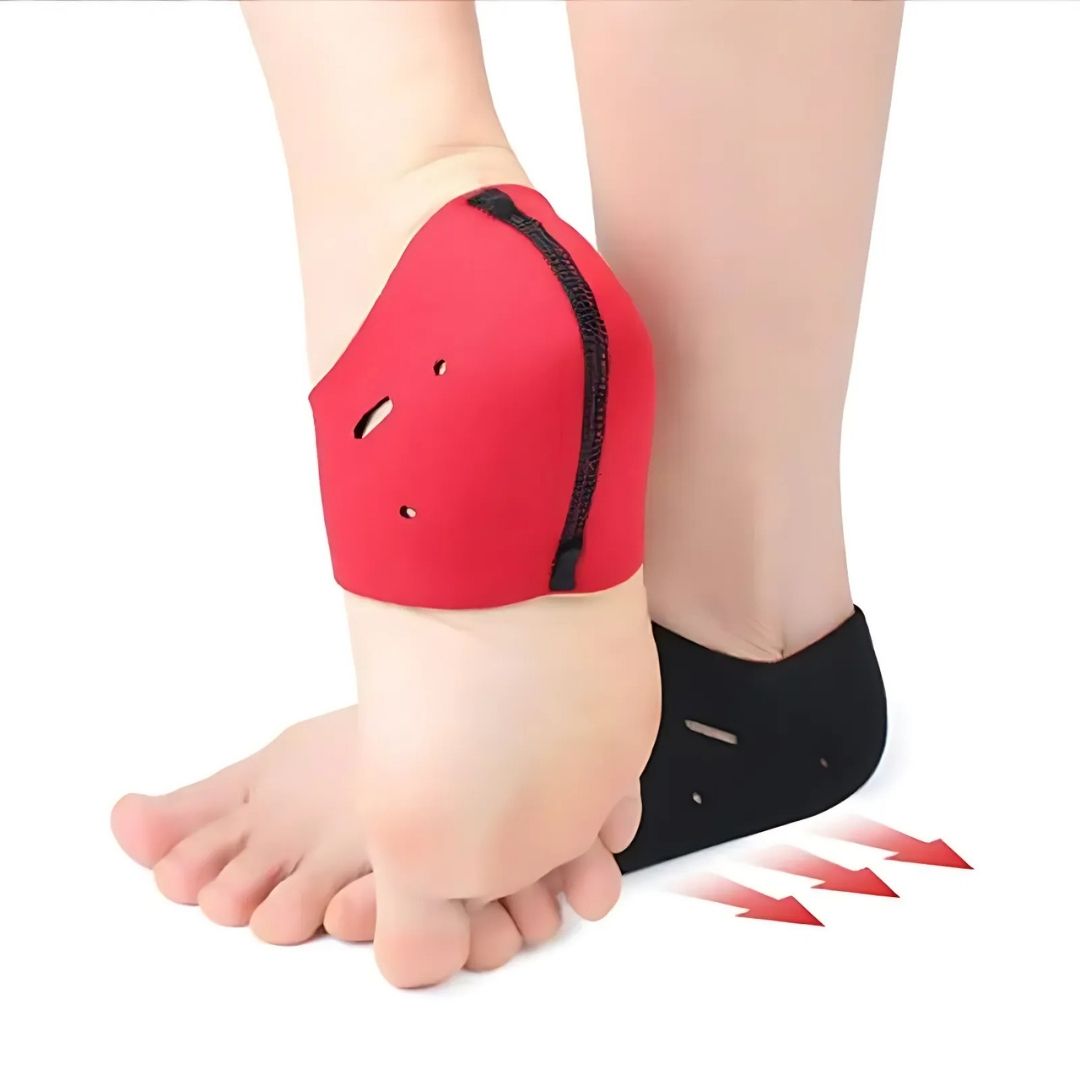 Fersensocken für trockene, rissige Fersen, atmungsaktiv, schützt und pflegt, lindert Schmerzen und bietet Komfort.