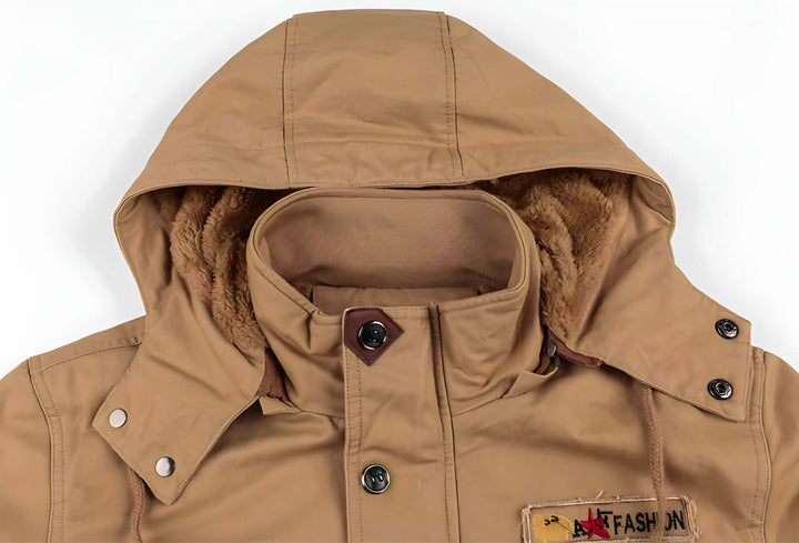 Herren Militärjacke mit vielen Taschen