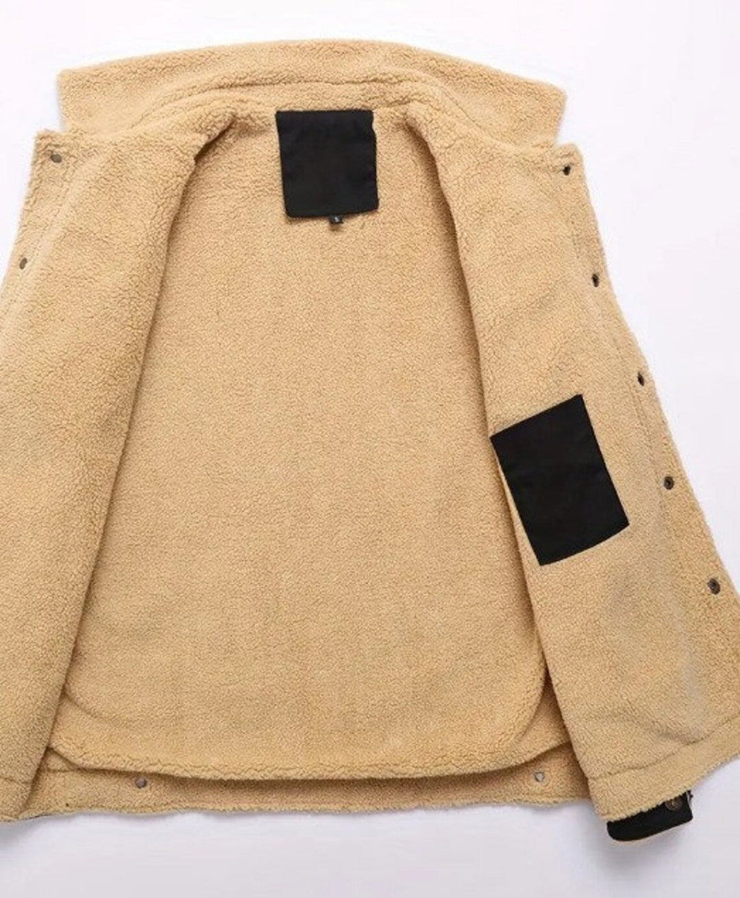 "Fleecegefütterte Winterjacke für Herren, dunkelgrau, modernes Design, extra warm, robust, Alltagsgebrauch."
