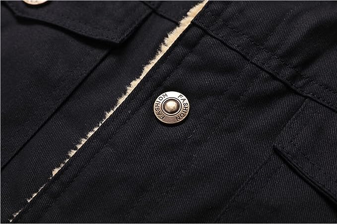 "Fleecegefütterte Winterjacke für Herren, dunkelgrau, modernes Design, extra warm, robust, Alltagsgebrauch."