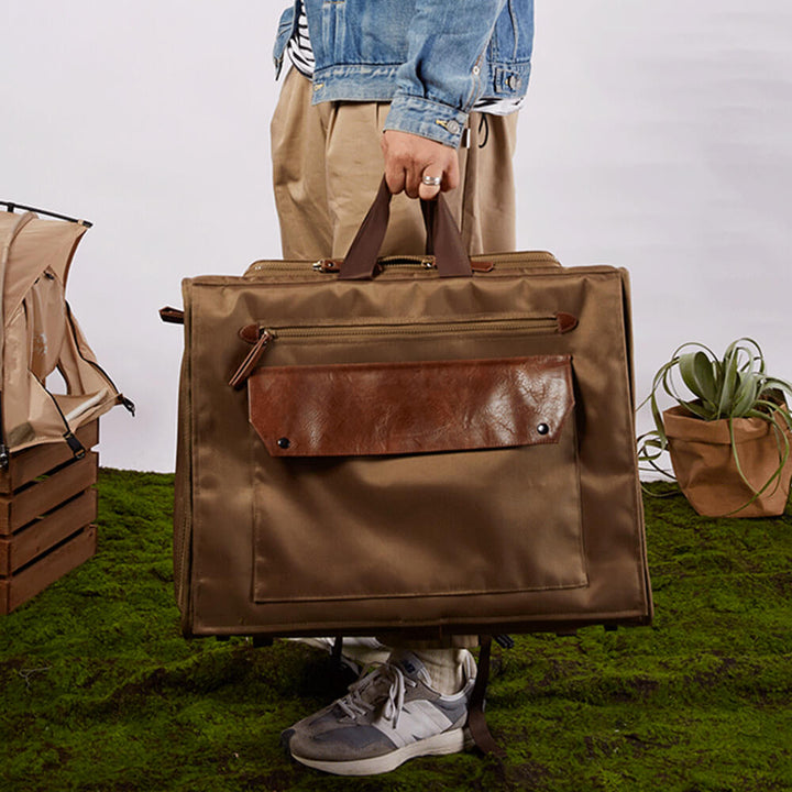 "Großer, wasserdichter Haustier-Rucksack mit atmungsaktivem Mesh, ideal für unterwegs, geräumig und stilvoll."