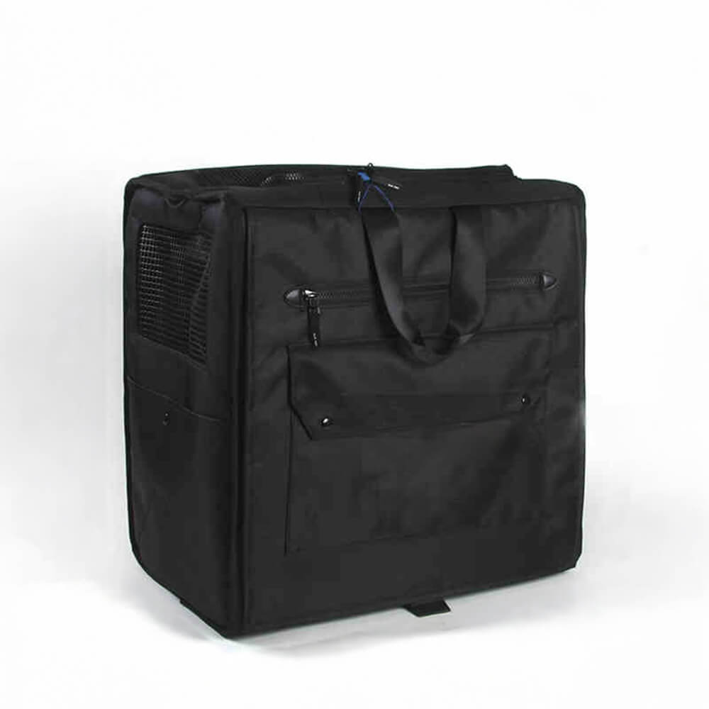 "Großer, wasserdichter Haustier-Rucksack mit atmungsaktivem Mesh, ideal für unterwegs, geräumig und stilvoll."