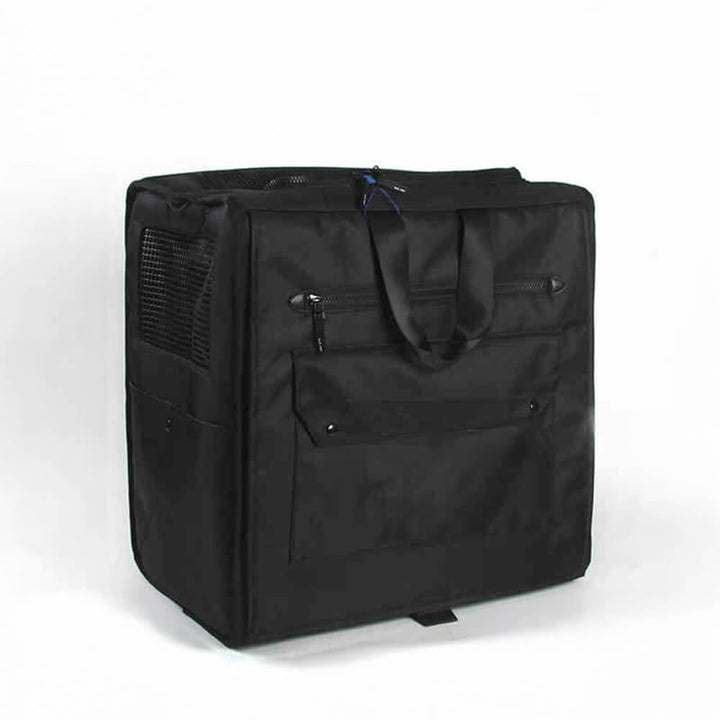 "Großer, wasserdichter Haustier-Rucksack mit atmungsaktivem Mesh, ideal für unterwegs, geräumig und stilvoll."