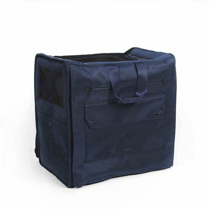 "Großer, wasserdichter Haustier-Rucksack mit atmungsaktivem Mesh, ideal für unterwegs, geräumig und stilvoll."