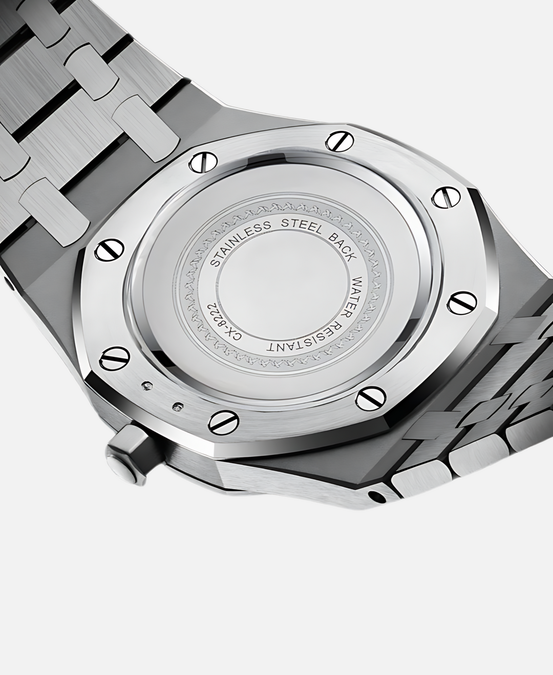 Herren Armbanduhr, 41mm Edelstahlgehäuse, Quarzwerk, kratzfestes Saphirglas, minimalistisches Zifferblatt, elegant.
