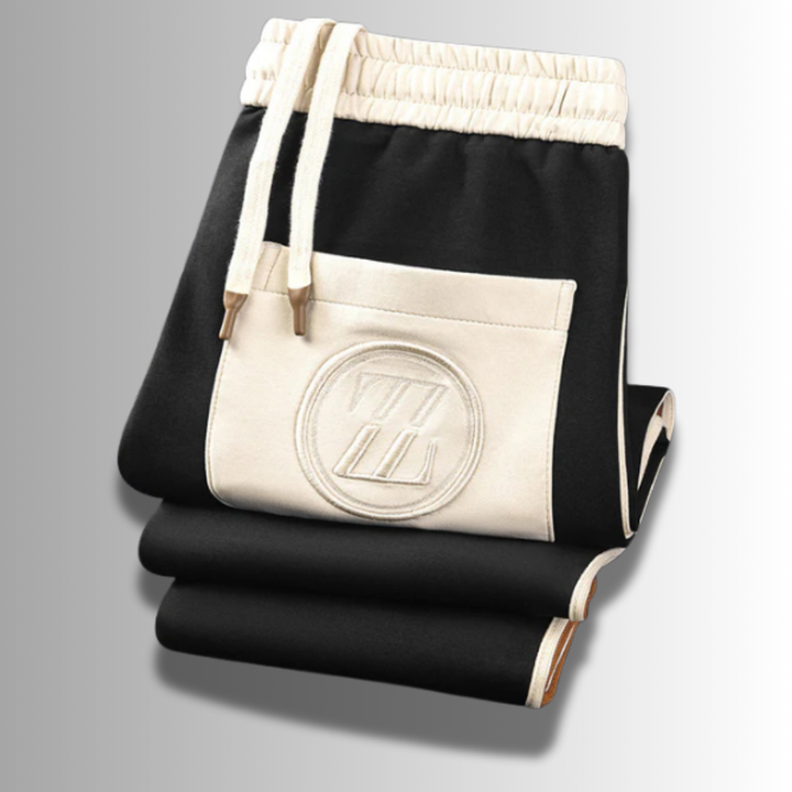 "Herren Jogginganzug aus hochwertiger Baumwolle, modisch und bequem, ideal für Sport und Freizeit, in modernem Design."