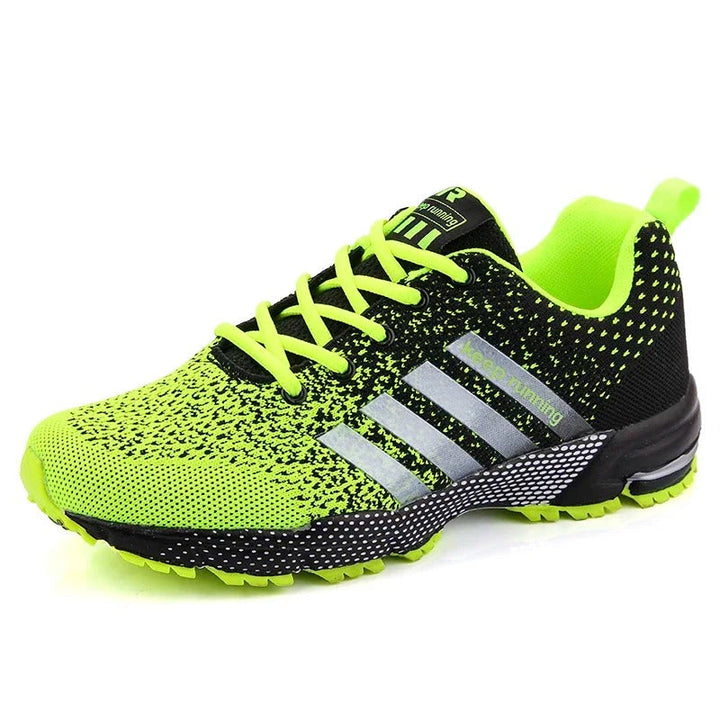 "Herren-Laufschuhe, dynamisches Training, komfortabel, modernes Design, verstärkte Sohle, verfügbare Farben: Blau, Grün"