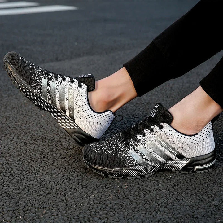 "Herren-Laufschuhe, dynamisches Training, komfortabel, modernes Design, verstärkte Sohle, verfügbare Farben: Blau, Grün"