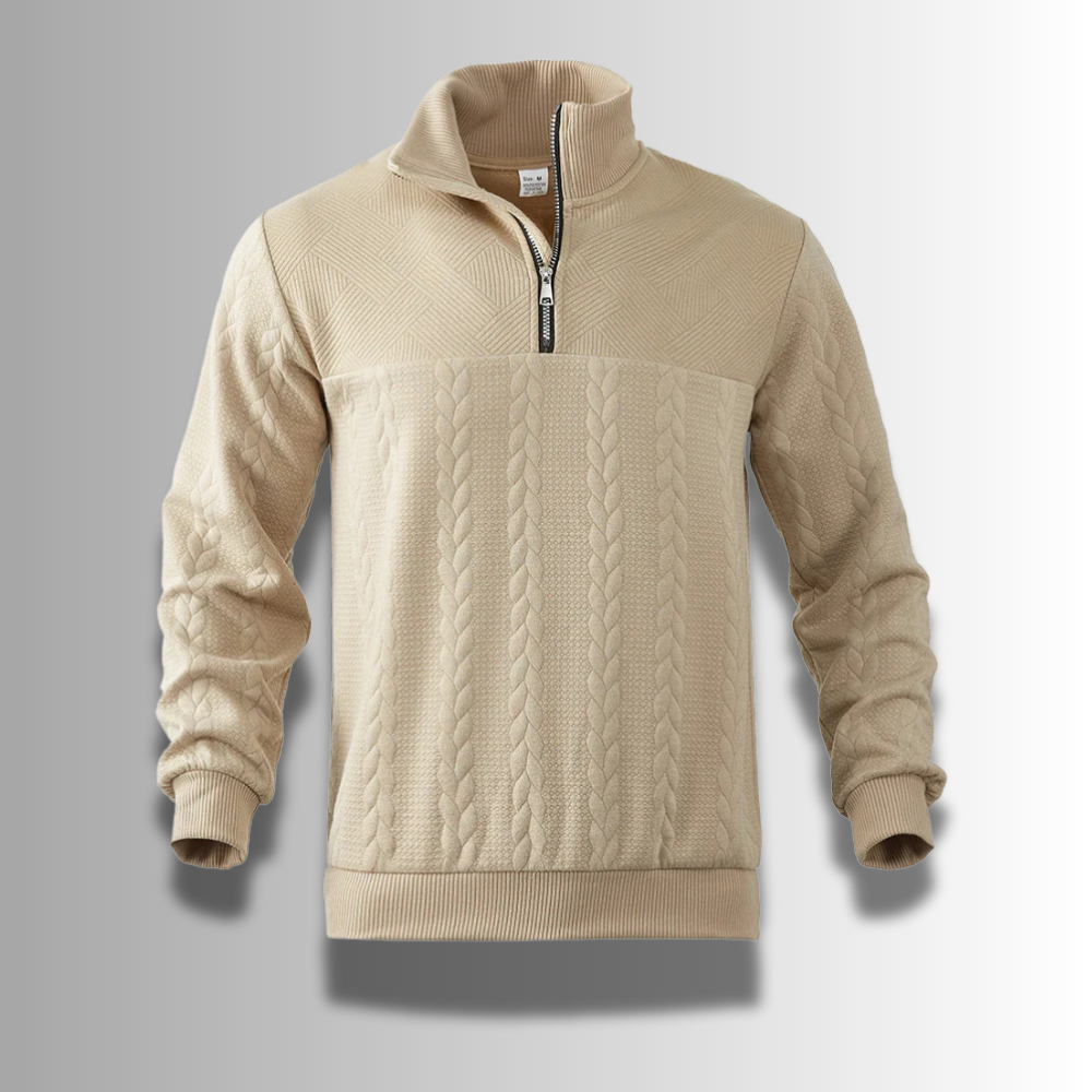 "Herren Merinowolle Pullover, zeitloses Design, klassische Kragen, hoher Tragekomfort, ideal für Freizeit und Beruf."
