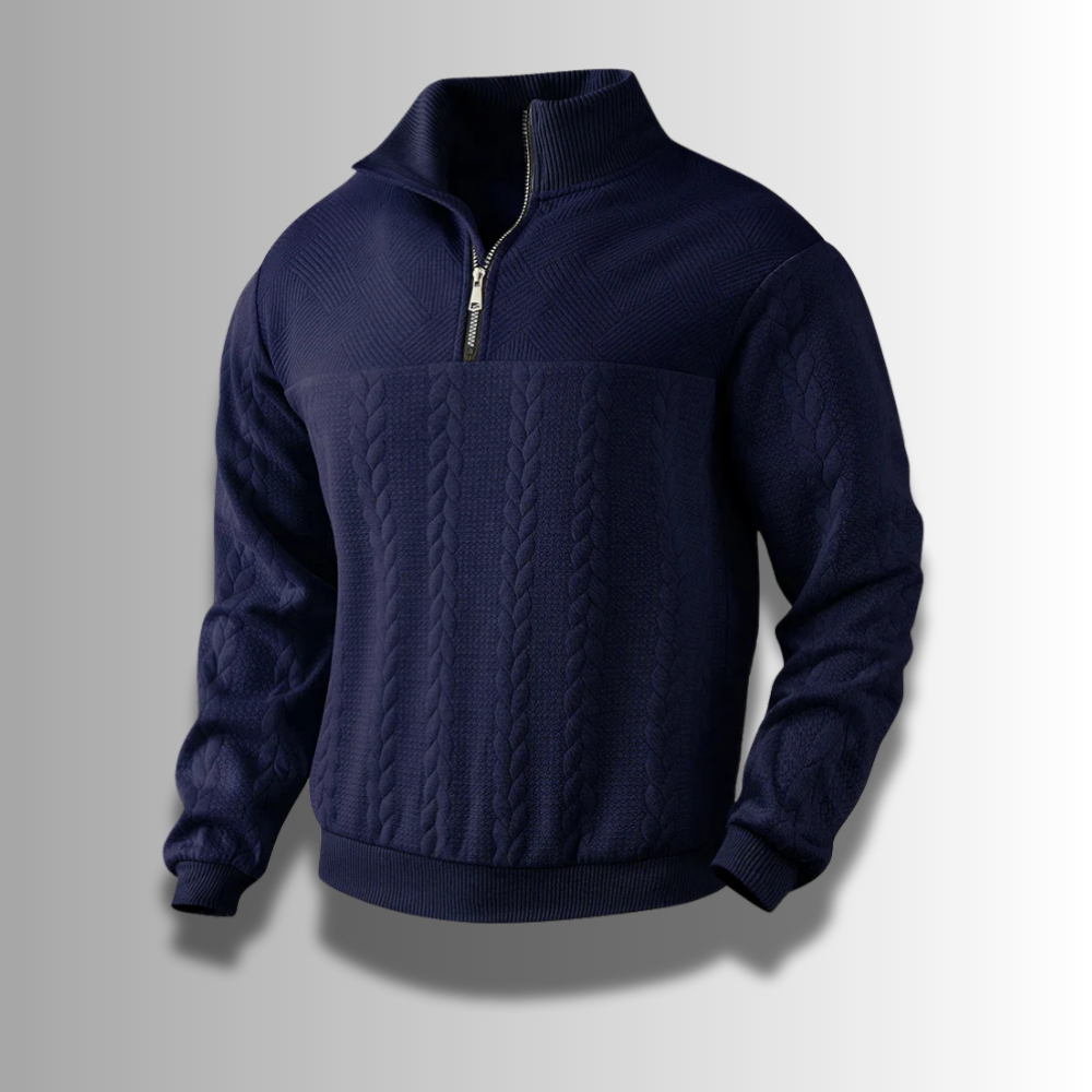 "Herren Merinowolle Pullover, zeitloses Design, klassische Kragen, hoher Tragekomfort, ideal für Freizeit und Beruf."