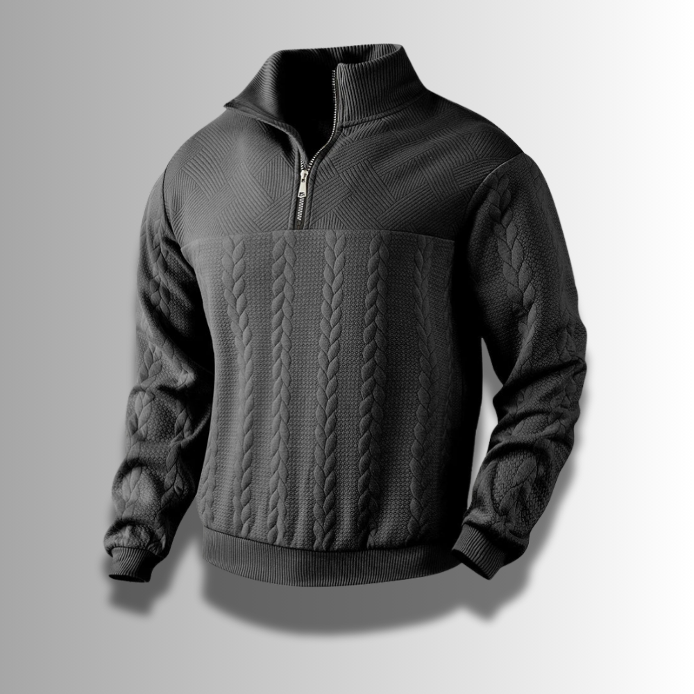 "Herren Merinowolle Pullover, zeitloses Design, klassische Kragen, hoher Tragekomfort, ideal für Freizeit und Beruf."