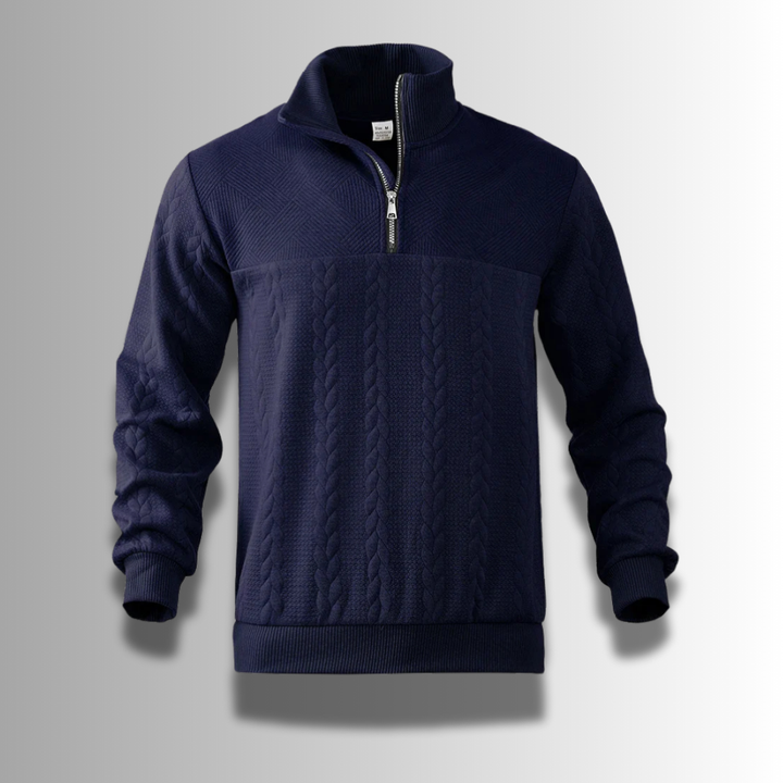 "Herren Merinowolle Pullover, zeitloses Design, klassische Kragen, hoher Tragekomfort, ideal für Freizeit und Beruf."